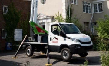 high level gutter cleaning in Southwark